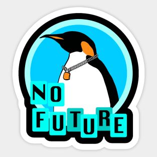 Punk Penguin Sticker